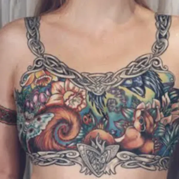 Double Mastectomy Scars