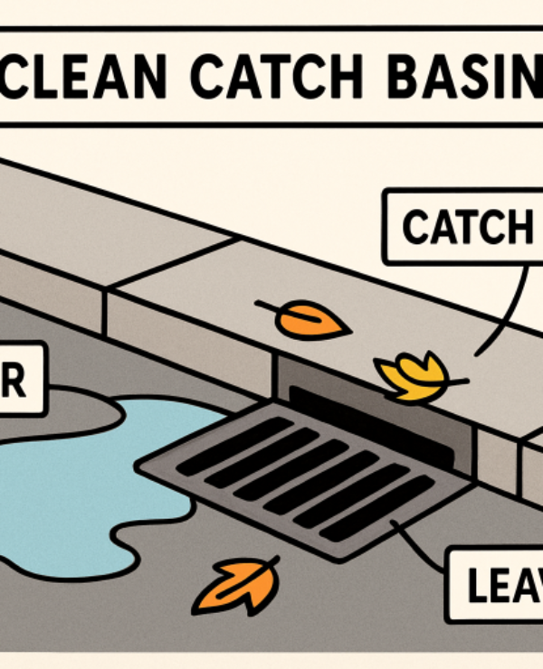 catch basin cleaning