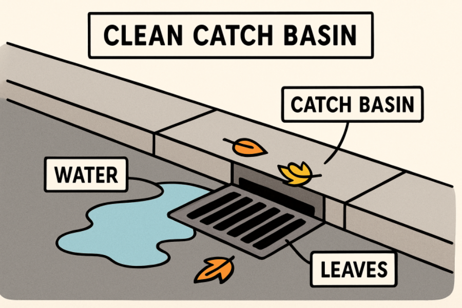 catch basin cleaning