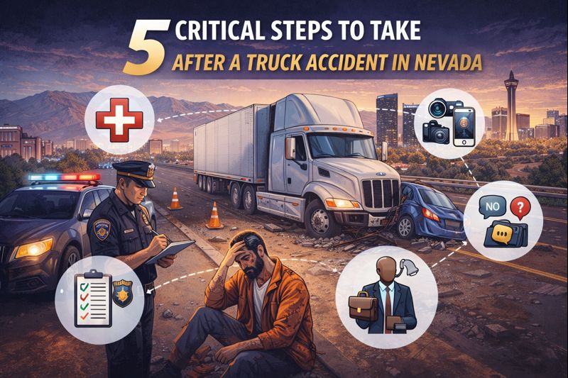 Nevada truck accident