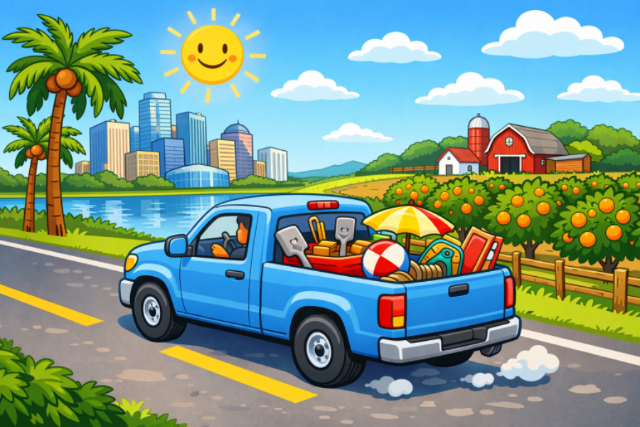 modern trucks in central Florida