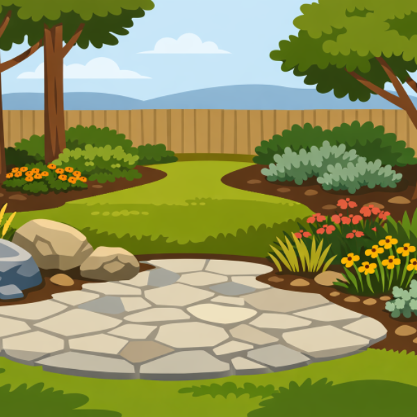 low-maintenance landscape design