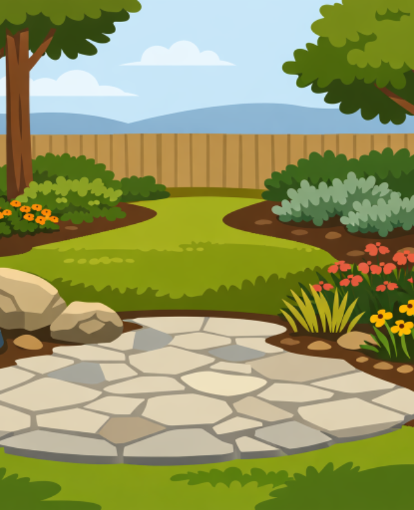 low-maintenance landscape design