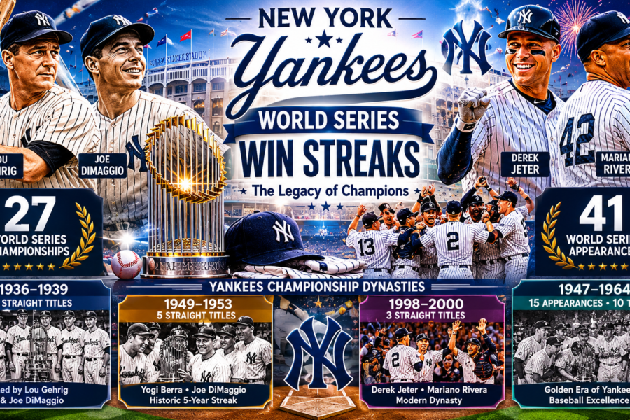 New York Yankees World Series win streaks
