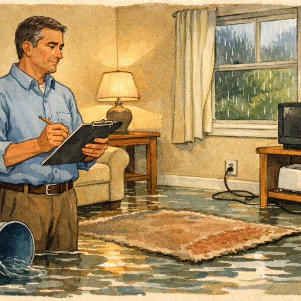 what to do after water damage