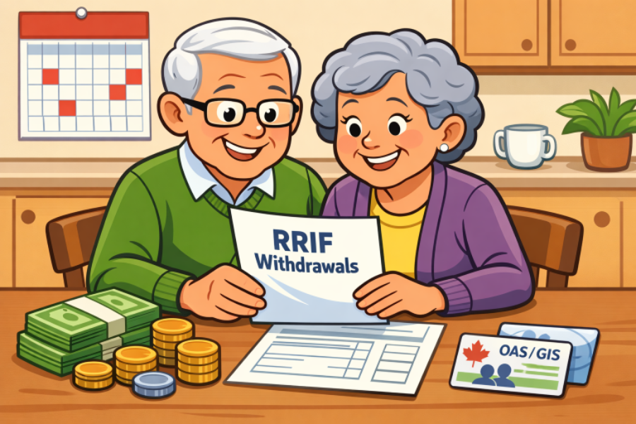 RRIF minimum withdrawal rates
