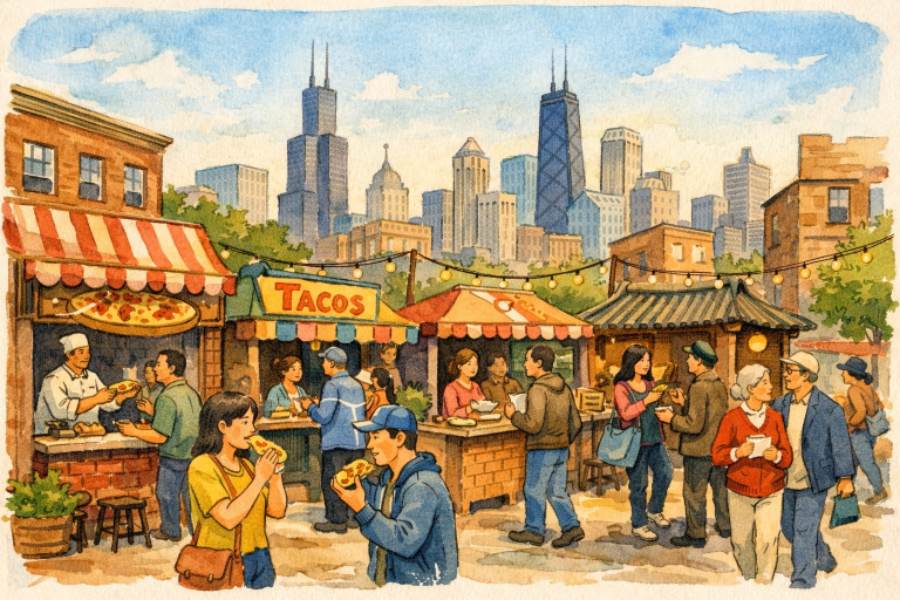 Chicago culinary scene