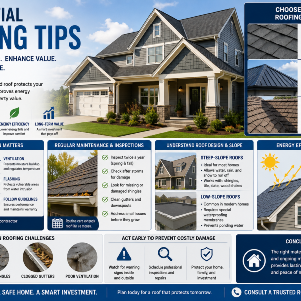 Residential Roofing Tips