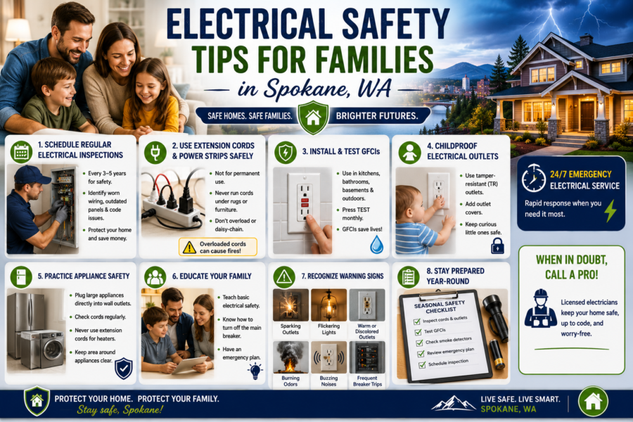Electrical Safety Tips Spokane WA